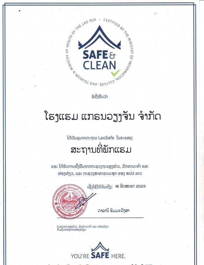 Grand Hotel Vientiane Buitenkant foto